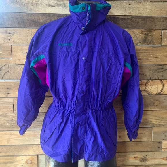 Columbia Jackets & Coats Vintage Columbia Jacket With Hideaway Hood